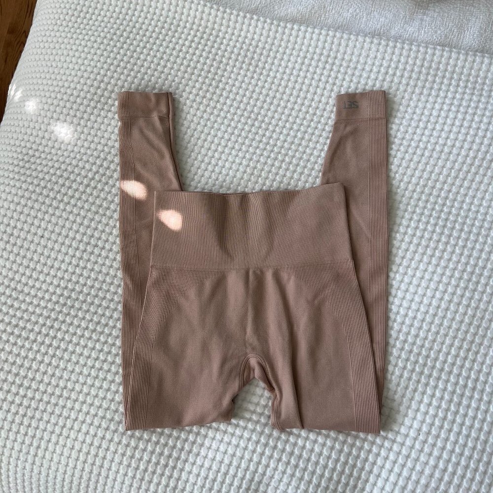 Set Active | Sculptflex High Waisted Seamless Leggings - Beige